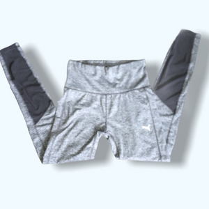 Puma‎ Gray Leggings S EUC